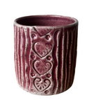 Carved Mug with Hearts 6