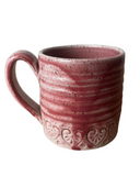 Carved Mug with Hearts 9